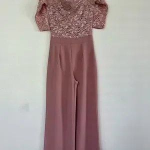 Quiz Pants Jumpsuits Quiz Wide Leg Sparkly Sequin Jumpsuit